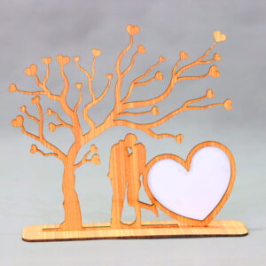 Porta-Retrato Decorativo Casal Árvore do Amor – 20x15cm